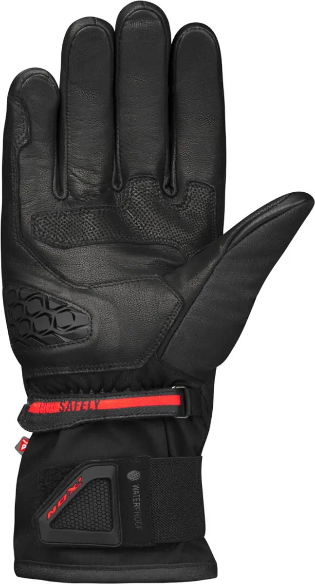 IXON Pro Ragnar Handschoenen - Zwart/Rood - 3XL