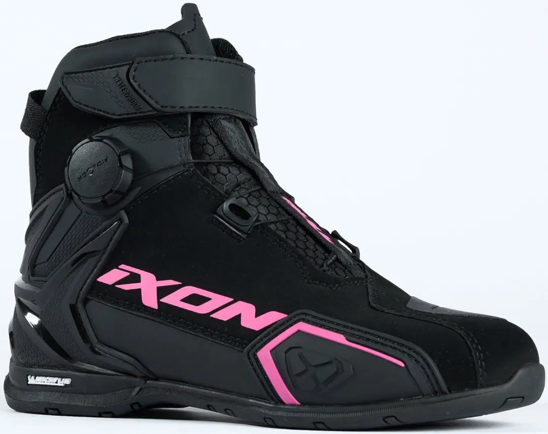 IXON Bull 2 WP Motorschoenen - 36 - Zwart/roze