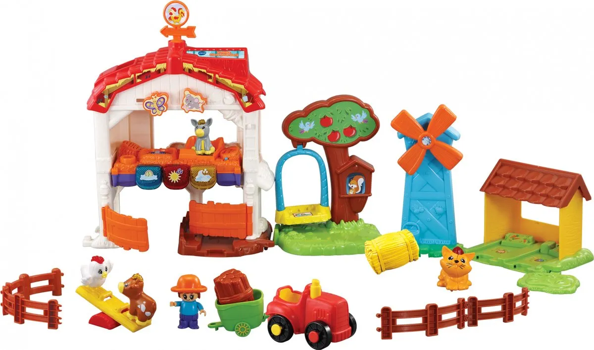 VTech Zoef Zoef Dierenboerderij Speelfigurenset 80-540623