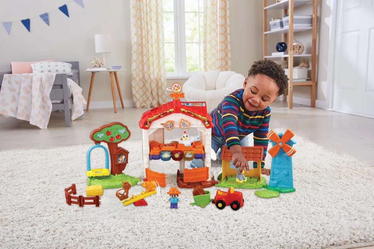 VTech Zoef Zoef Dierenboerderij Speelfigurenset 80-540623 - Multicolor