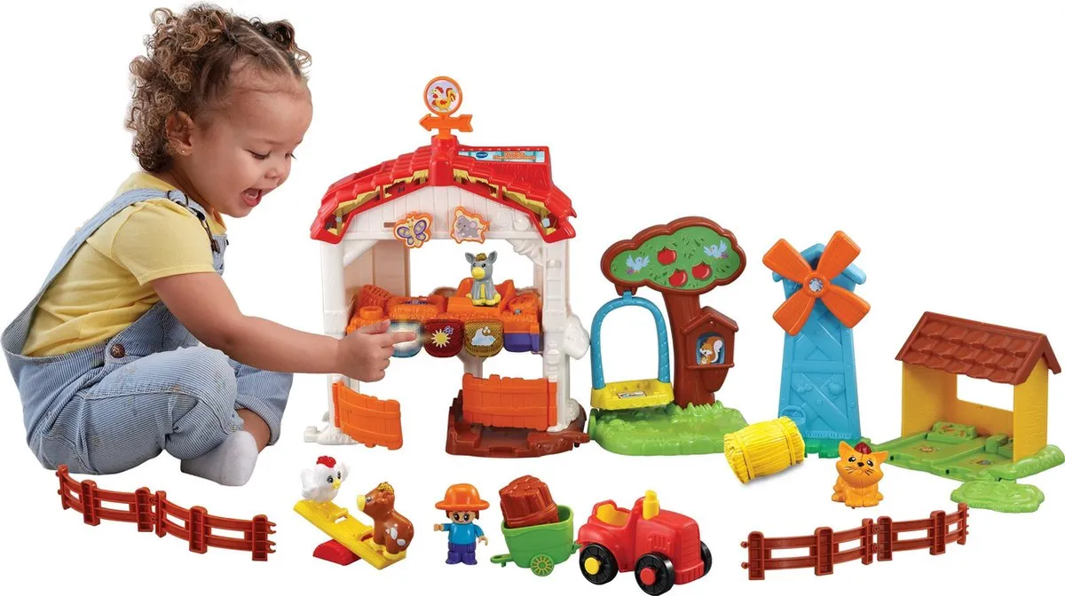VTech Zoef Zoef Dierenboerderij Speelfigurenset 80-540623 - Multicolor