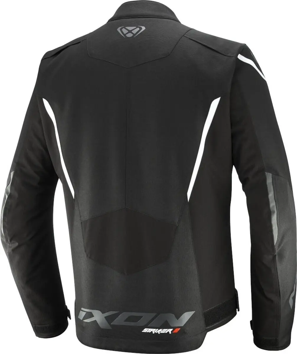 IXON Striker 2 Motorjas - Zwart/Wit - afbeelding 6 van 6