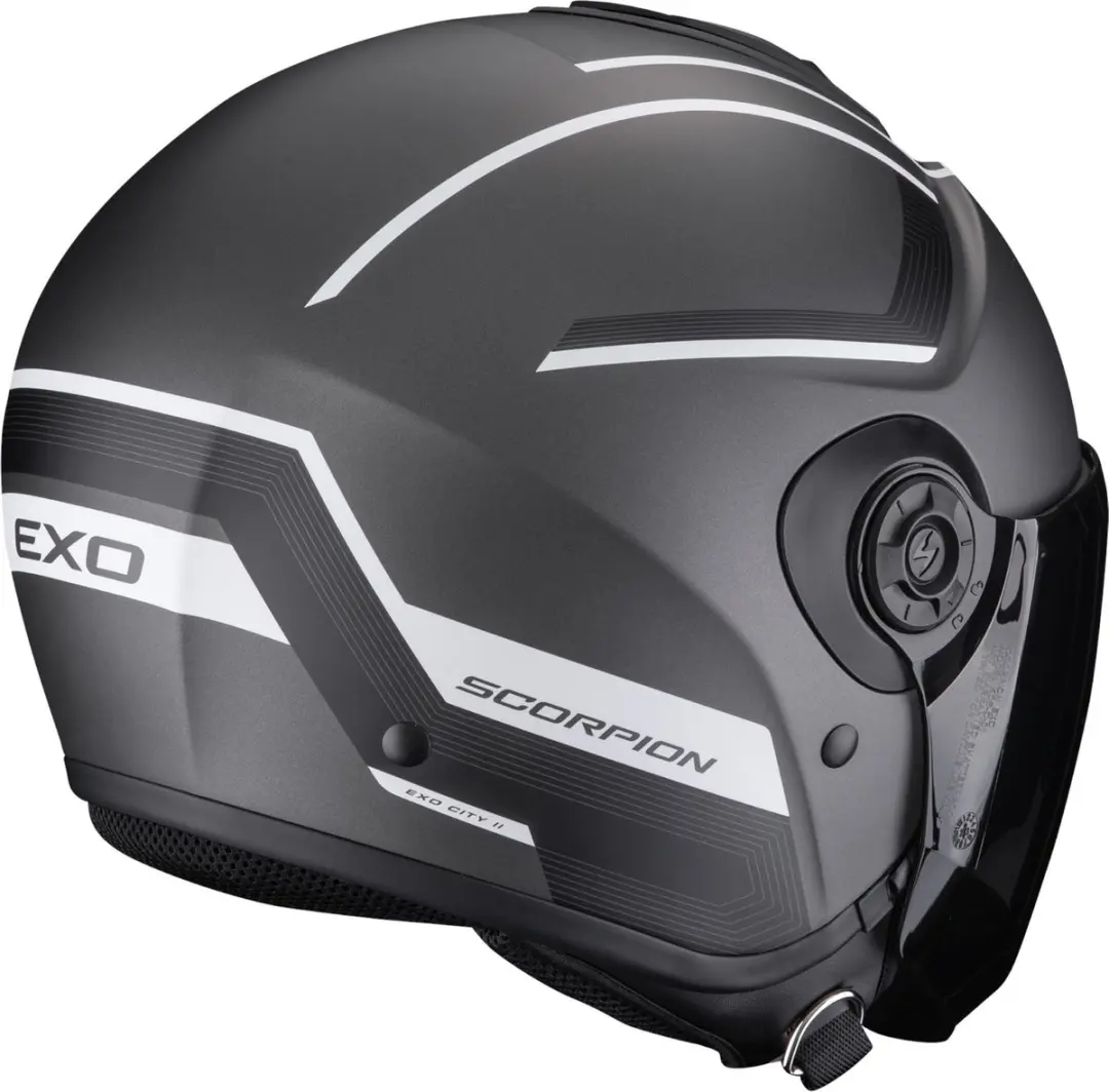 Scorpion Exo-City II Cosmos Jethelm - M - Rood/Wit/Zwart