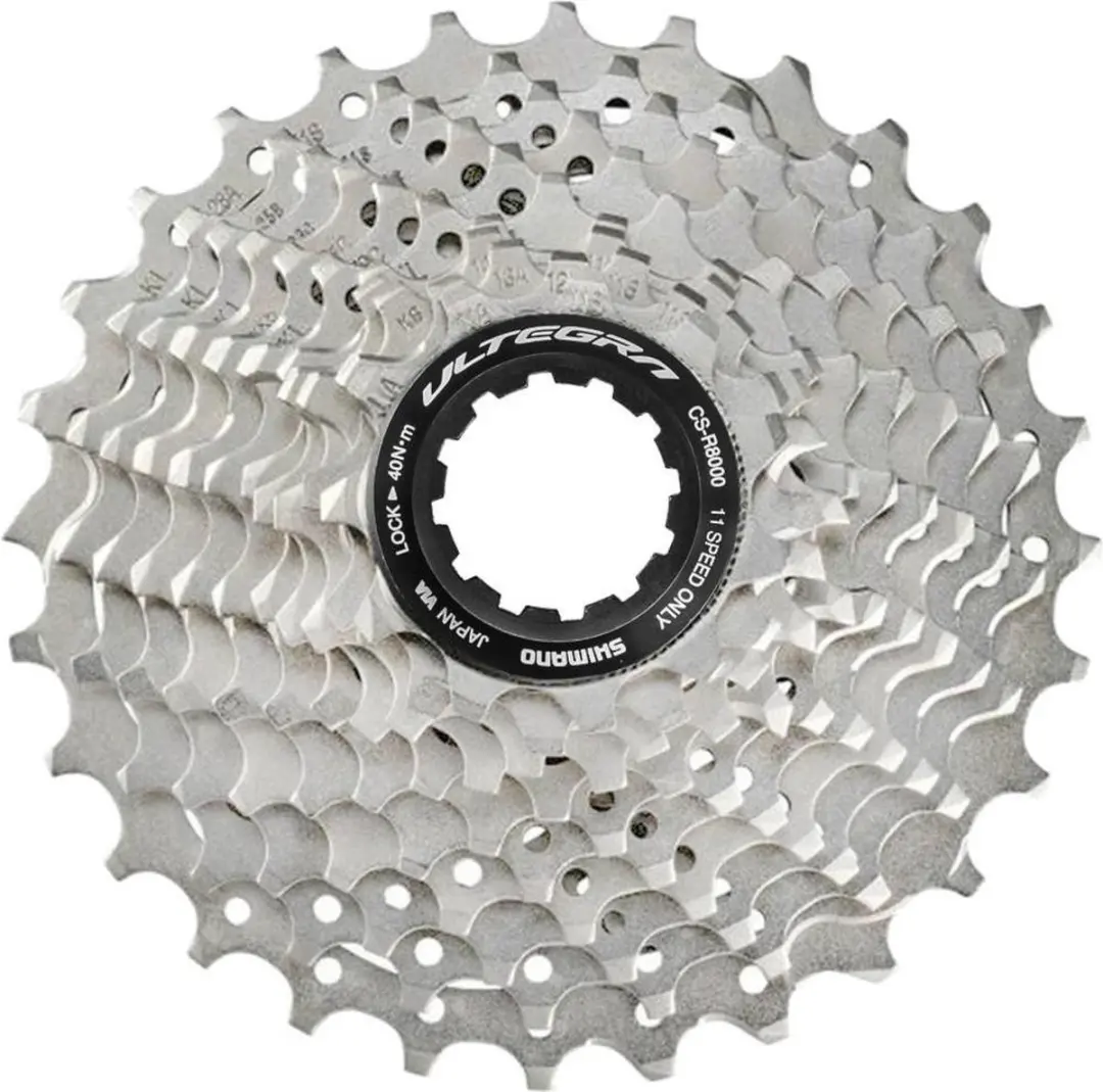 Shimano Ultegra HG800 Cassette 11-Speed 11-34T - Zilver/Chroom - afbeelding 6 van 6