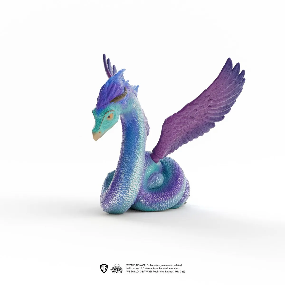 Schleich Wizarding World Occamy 14903 - Paars/Blauw/Groen - afbeelding 6 van 6