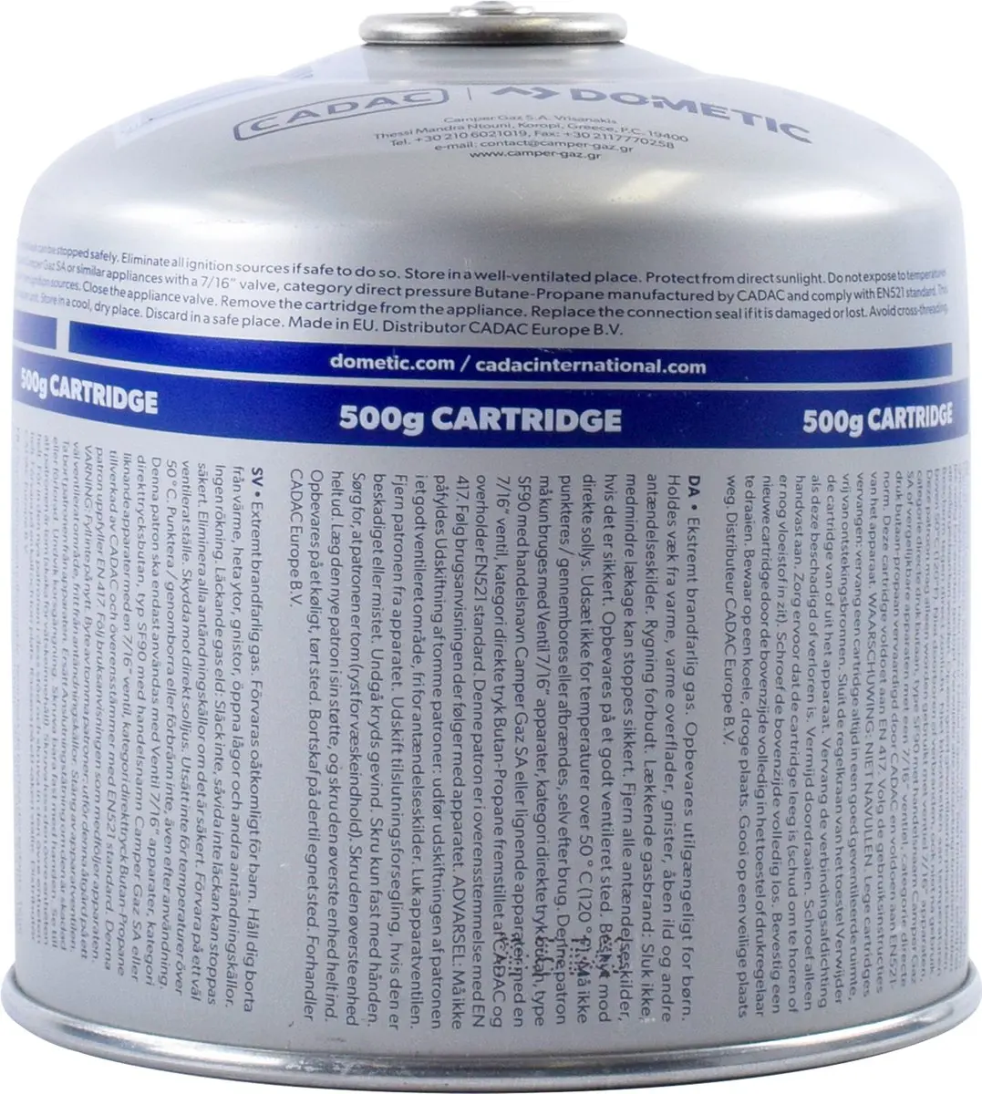 Cadac Dometic Gascartridge 500g - Butaan/Propaan