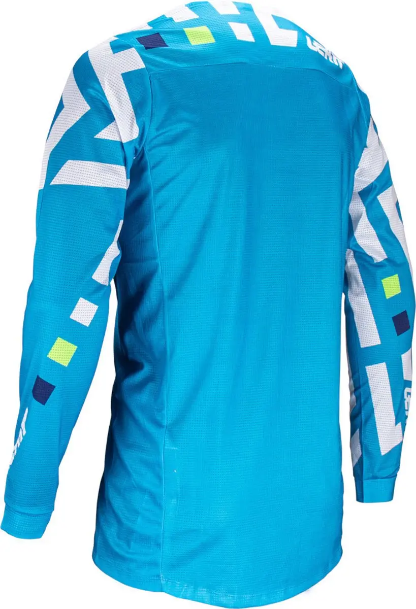 Leatt Ride Kit 3.5 V24 Motocross Jersey & Broek Set - L - Cyaan/Blauw/Wit - afbeelding 3 van 6