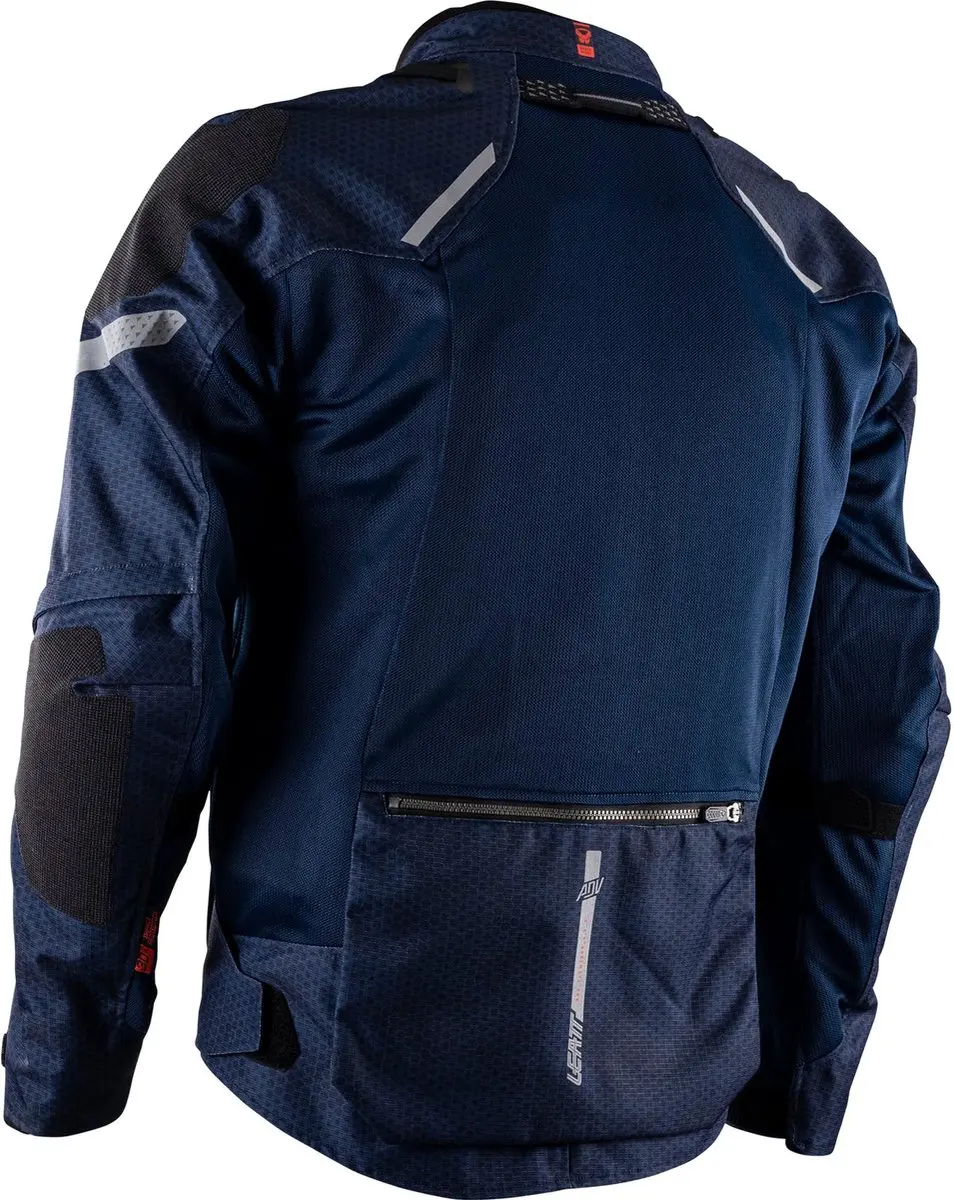 Leatt ADV FlowTour 4.5 Short Motorfietsjas - Blauw 2XL