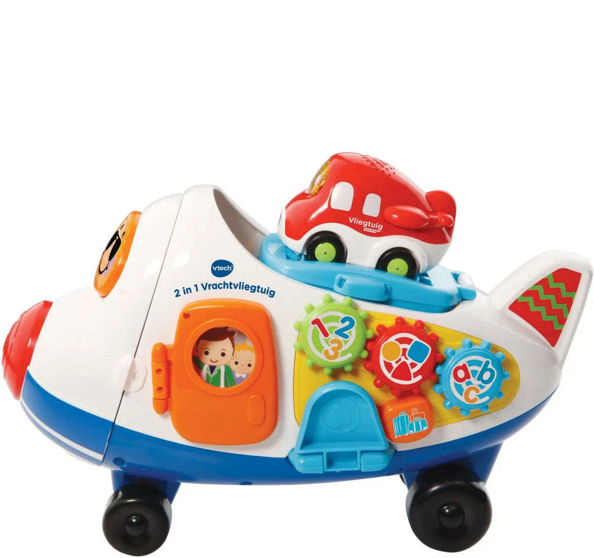 VTech Toet Toet Auto's 2-in-1 Vrachtvliegtuig - Educatief Speelgoed 1-5 jaar