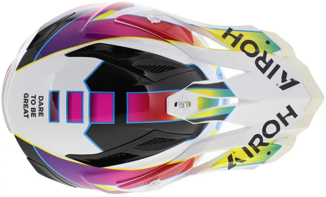 Airoh Aviator Ace 2 Sunrise Motocrosshelm - M - Meerkleurig/Wit - afbeelding 6 van 6