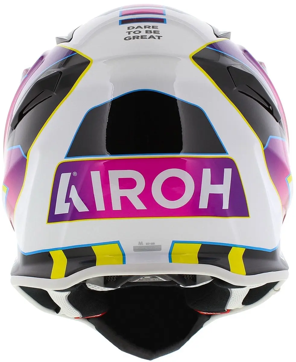 Airoh Aviator Ace 2 Sunrise Motocrosshelm - M - Meerkleurig/Wit