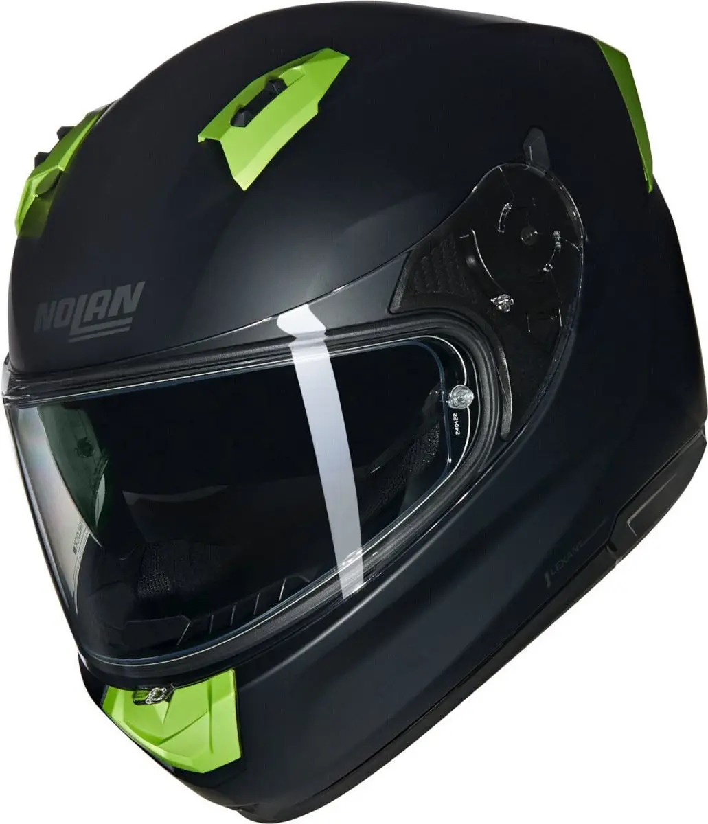 Nolan N60-6 Classico Nobile 311 Zwart Impuls Groen Mat Integraalhelm
