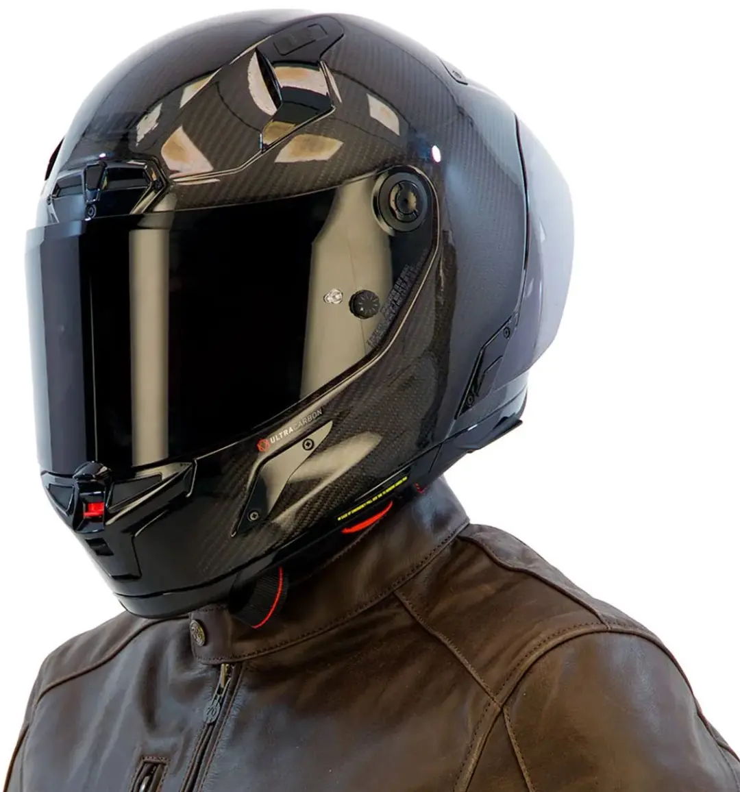 Nolan X-804 RS Puro 324 Carbon Glossy Integraalhelm - L - Zwart