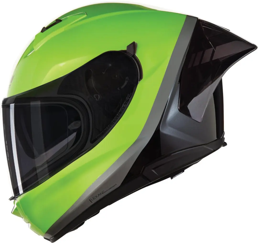 Nolan N60-6 Sport Integraalhelm - XS - Zwart/Groen/Grijs