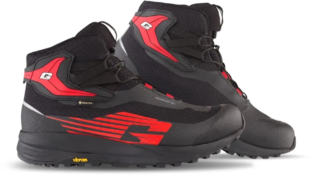 Gaerne Xenon Gore-Tex® Zwart Rood Motorschoenen