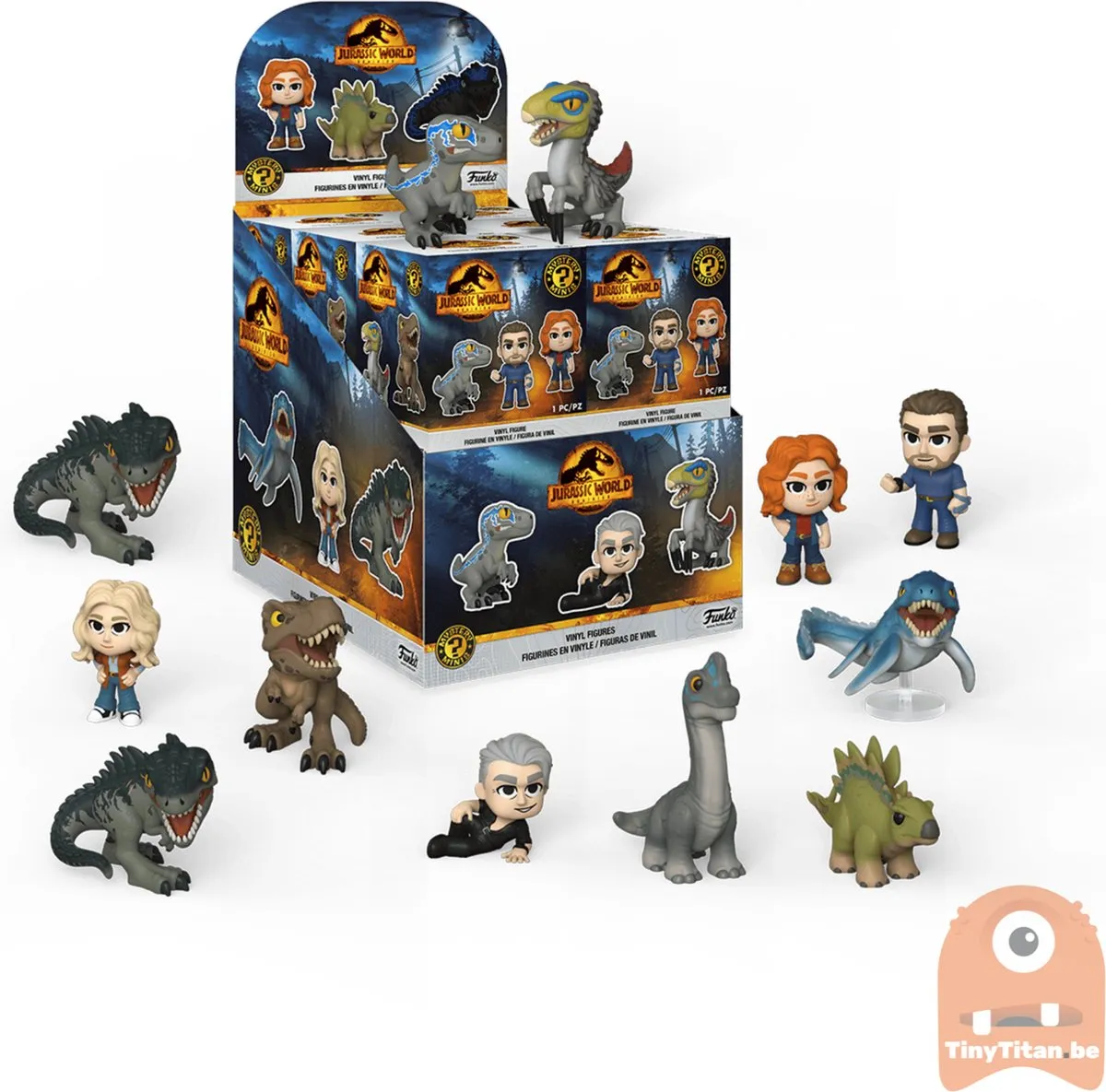 Funko Mystery Minis Jurassic World Dominion - Figuur - 1 Stuks - Multi - afbeelding 3 van 3