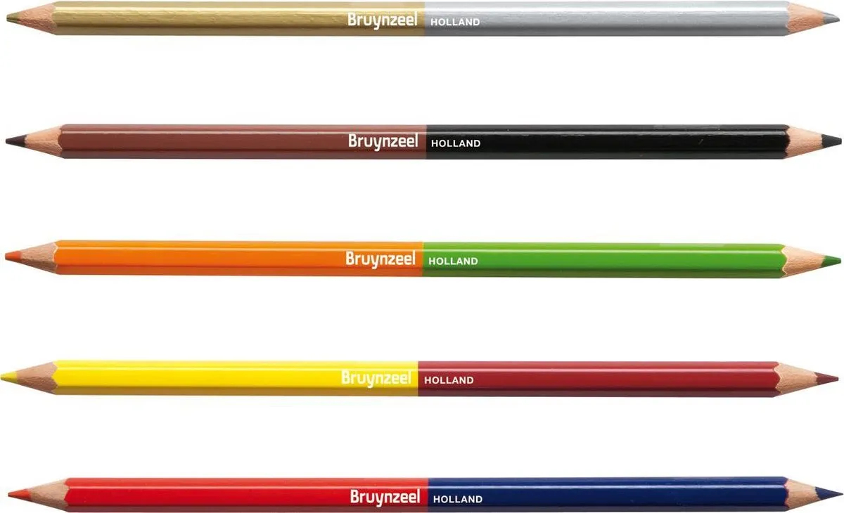 Bruynzeel Inspiring Young Twin Points - 24 Kleuren Multicolor