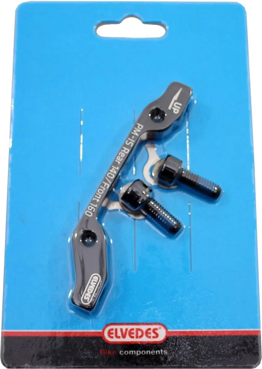 Elvedes Remschijf Adapter PM-IS 140mm - Zwart