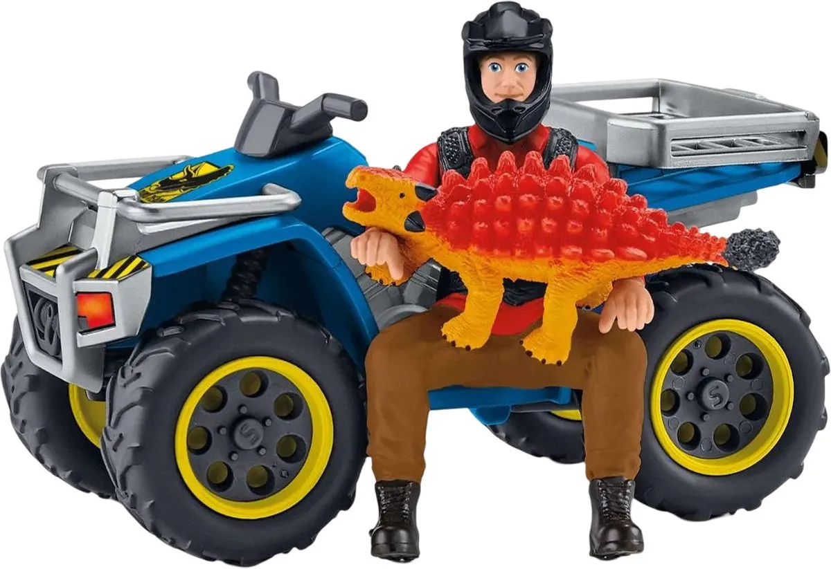 Schleich Speelfigurenset Velociraptor Quad 5-delig - Multicolor