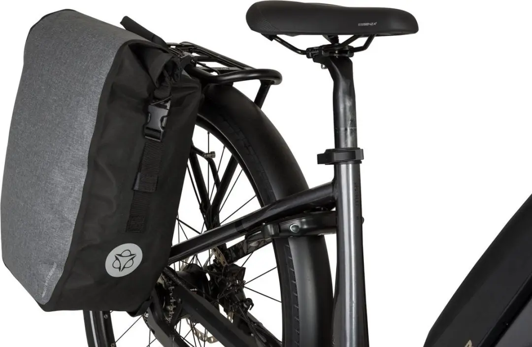 AGU Clean Shelter Fietstas Large 21L - Grijs Melange