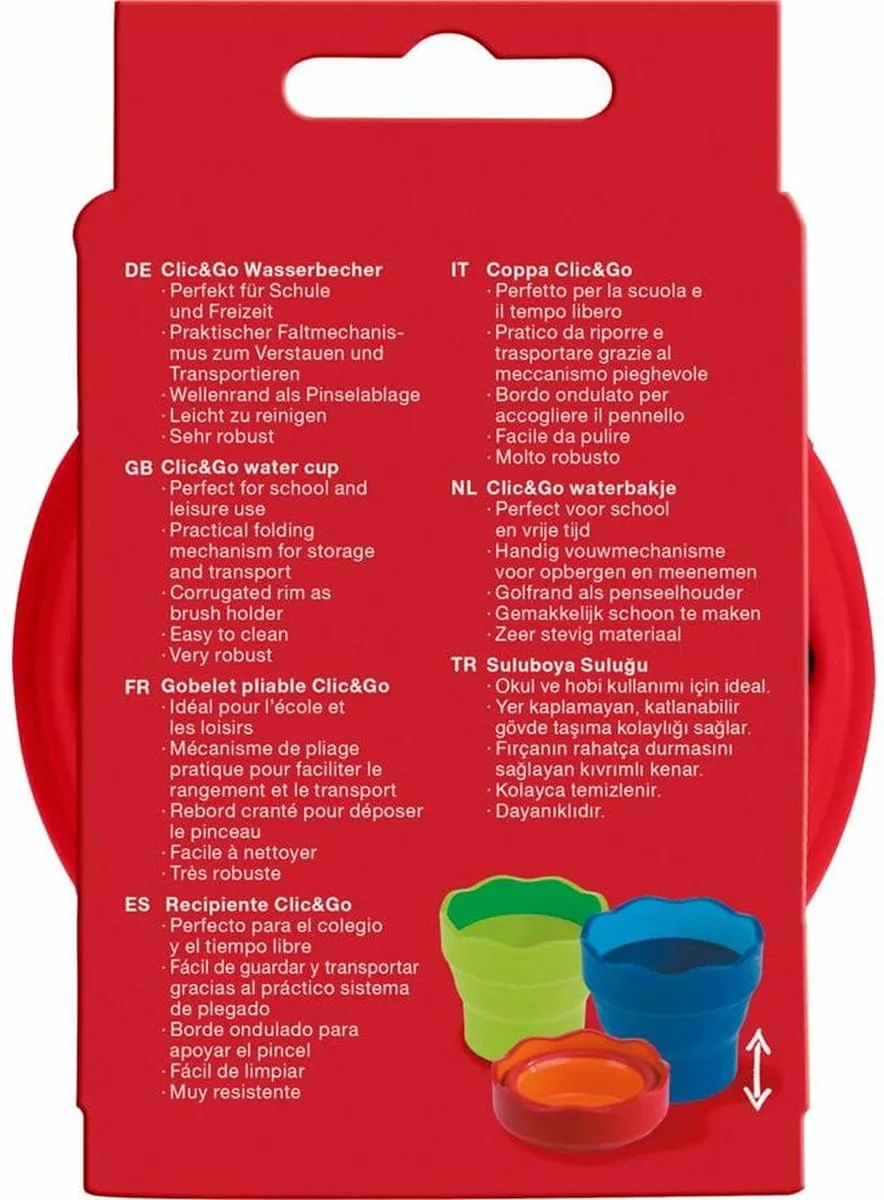 Faber-Castell Clic & Go Watercup - 50ml - Turquoise
