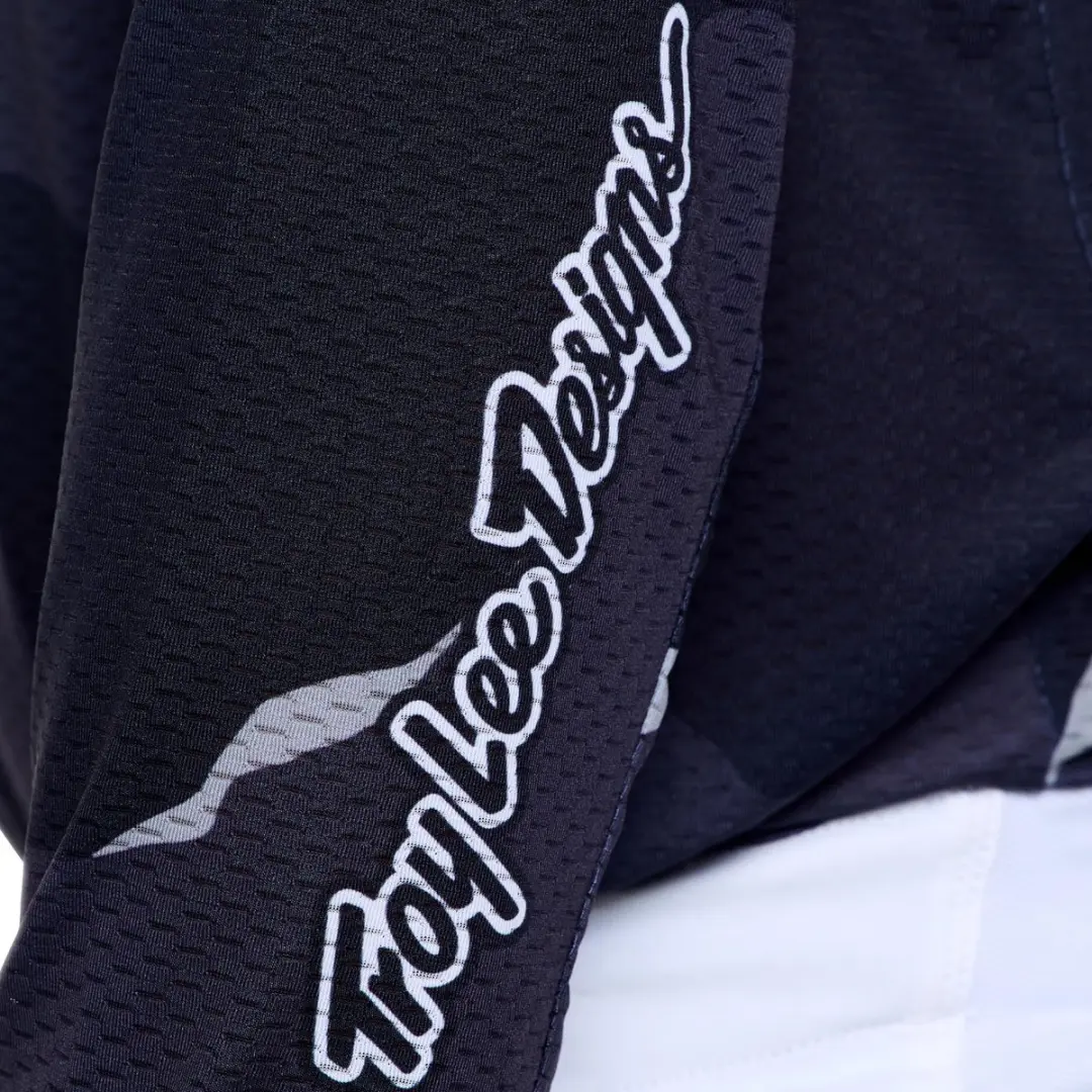 Troy Lee Designs GP Pro Air Camo Motocross-trui L - Zwart - afbeelding 6 van 6