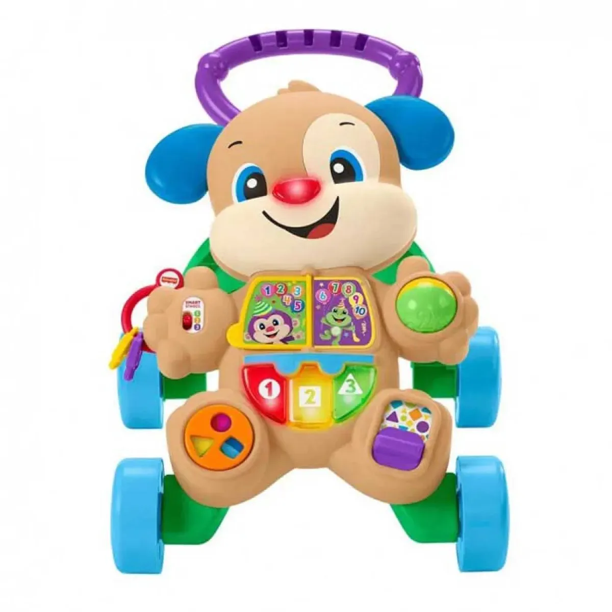 Fisher Price Lach En Leer Smart Stages Puppy Walker - Multicolor