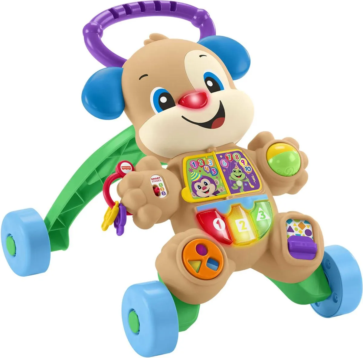 Fisher Price Lach En Leer Smart Stages Puppy Walker