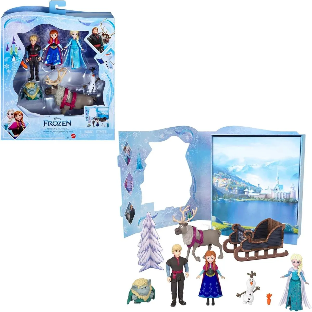Disney Frozen Stories-set HLX04 - 6 Personages - Multi