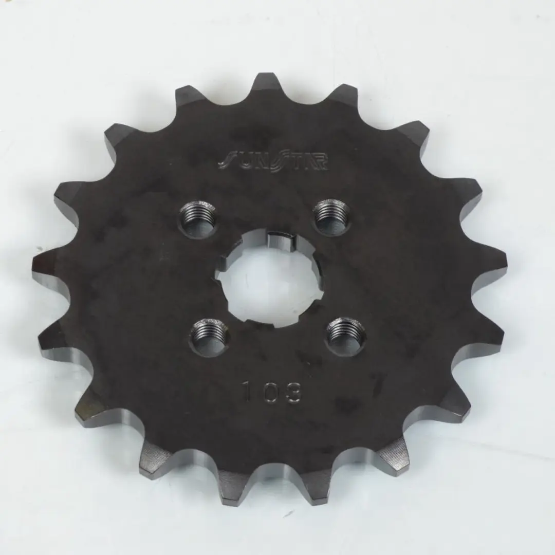 Pignon de sortie de boite Sunstar pour Moto Honda 110 CRF F 2013 à 2018 17 dent