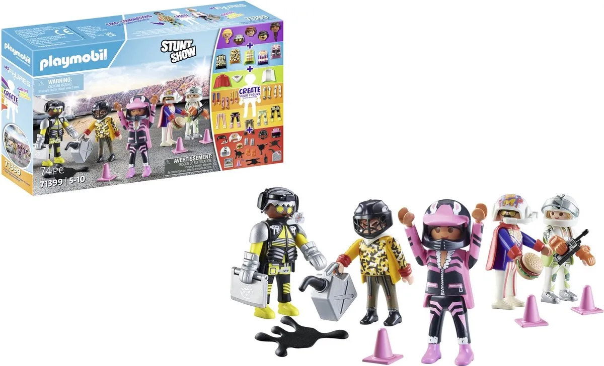 Playmobil My Figures Stuntshow 71399 - Multikleur