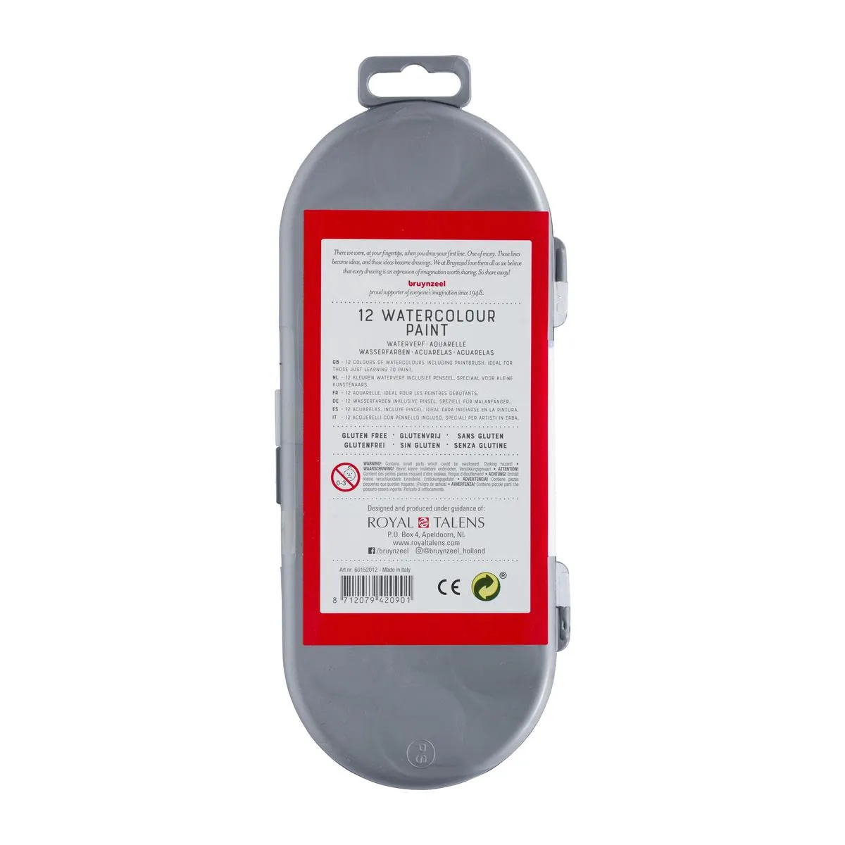 Bruynzeel Kids Waterverfset 12 Kleuren - 50ml