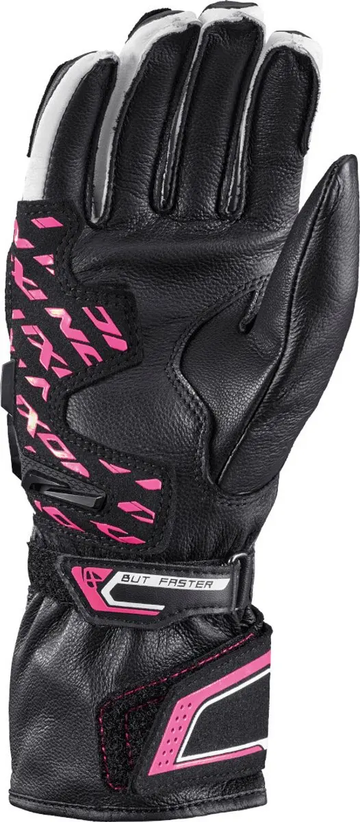 IXON Thund L Dames Handschoenen - M - Zwart/Fuchsia
