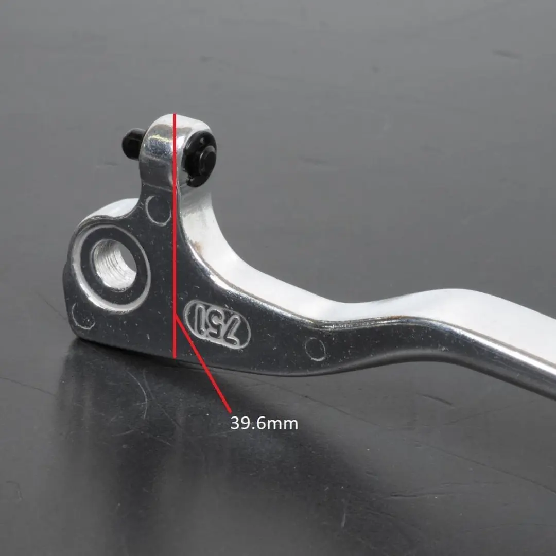 vicma rechter remhendel voor beta 50 crossmotor na 2008 75181 / g / chroom nieuw