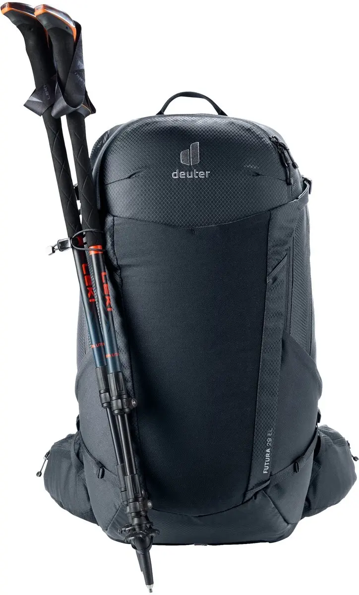 Deuter Futura 29 EL Wandelrugzak - 29L - Zwart - afbeelding 5 van 6