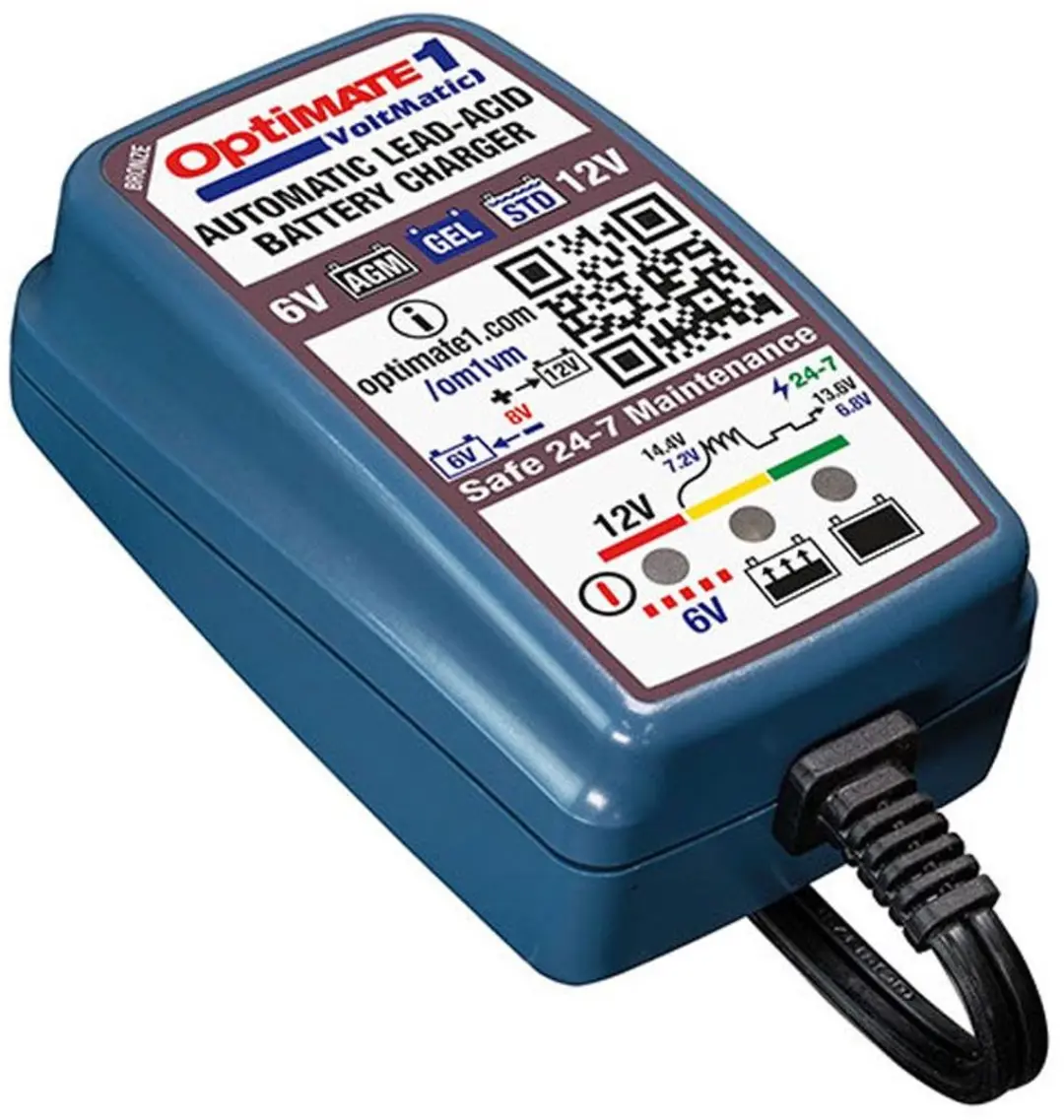 Tecmate Optimate 1 TM400-A Acculader - Loodzuur/AGM/Gel