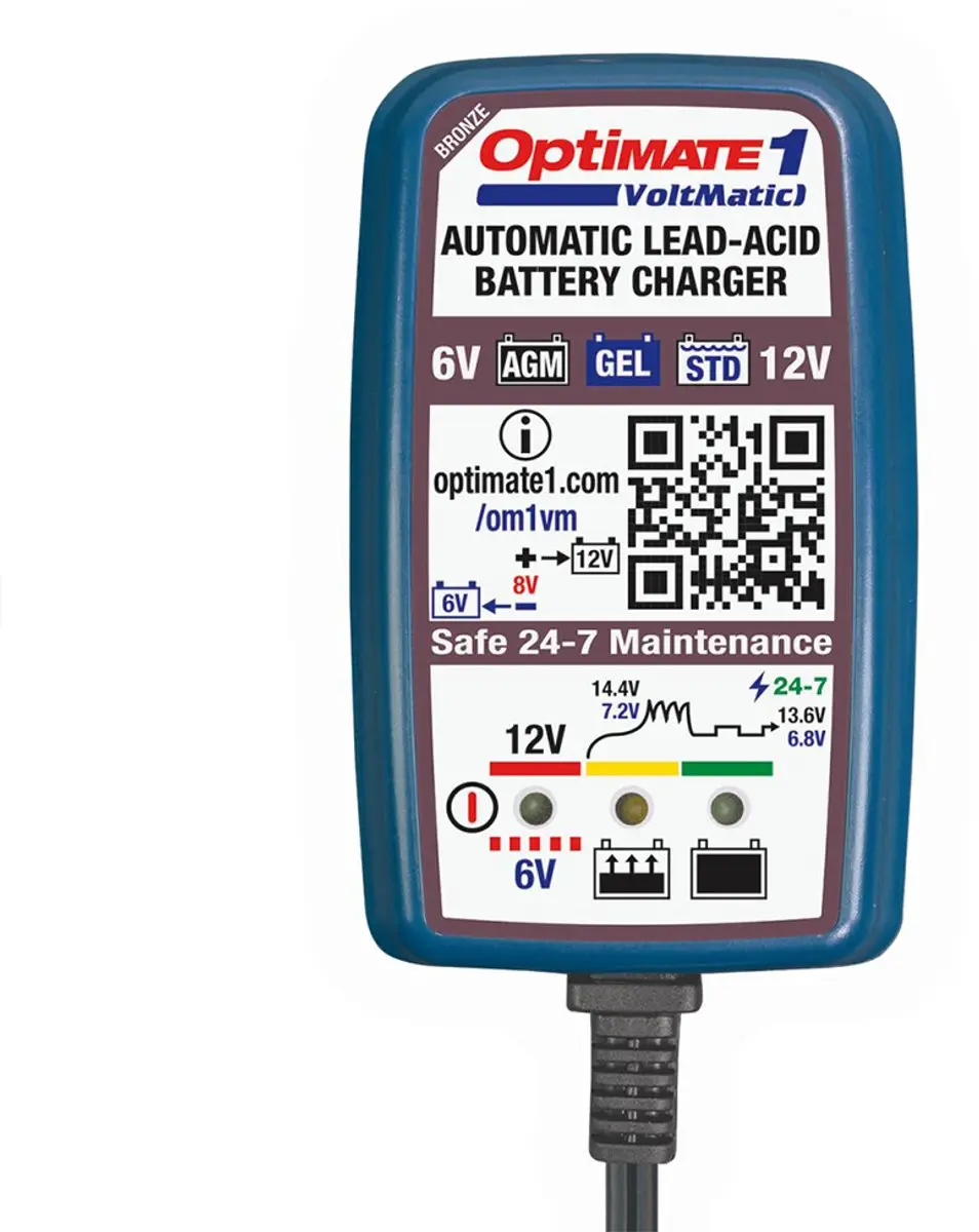 Tecmate Optimate 1 TM400-A Acculader