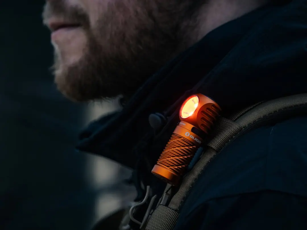 Olight Perun 3 Mini Premium Orange - afbeelding 3 van 6