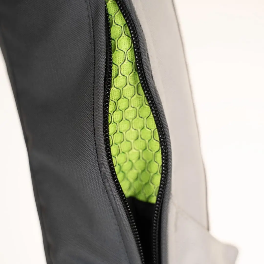 Gms Everest 3in1 Textiele Motorjas - Zwart/Grijs/Fluor Geel