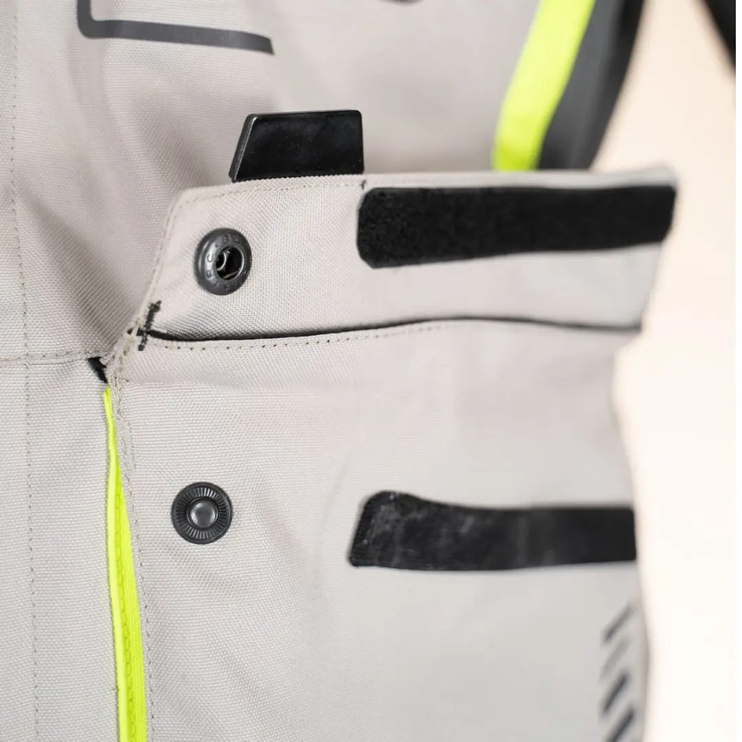 Gms Everest 3in1 Textiele Motorjas - Zwart/Grijs/Fluor Geel