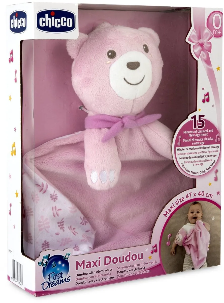 Chicco Maxi Knuffeldoekjes Roze