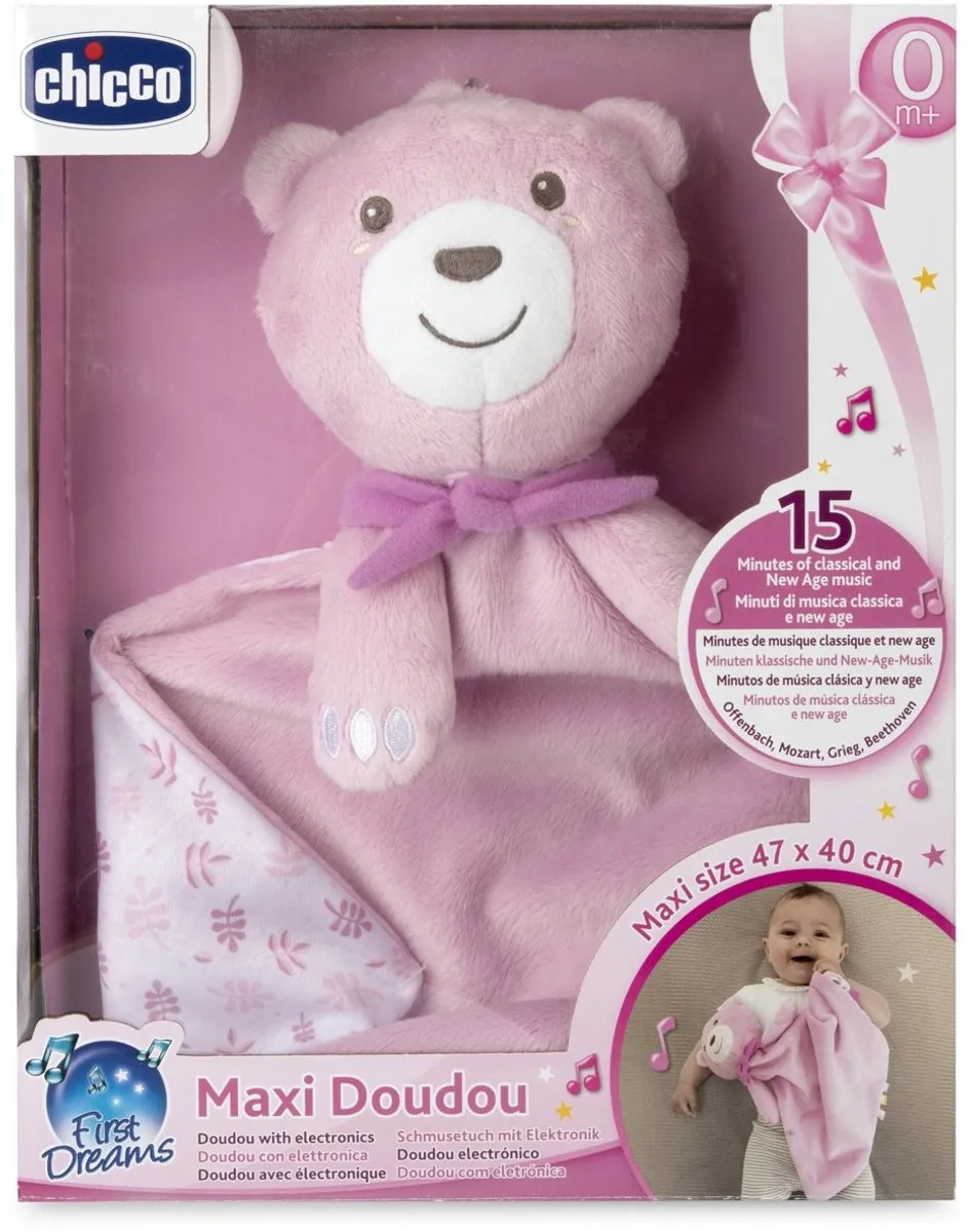 Chicco Maxi Knuffeldoekjes Roze