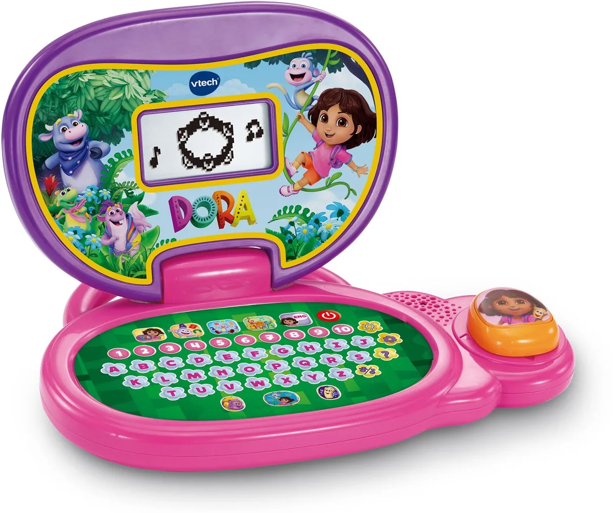 VTech Dora Avonturenlaptop - Meerkleurig