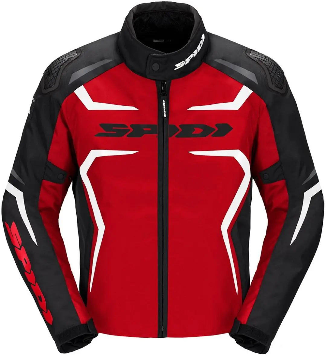 Spidi Race Evo H2Out Jas Zwart Rood Wit