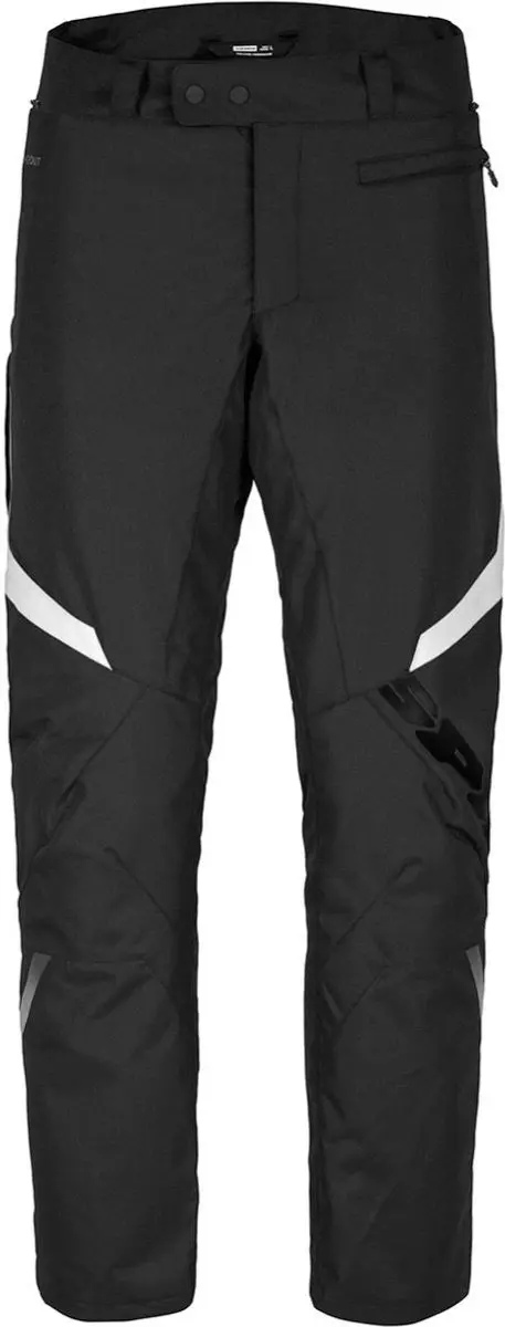 Spidi Sportmaster Zwart Wit Motorbroek