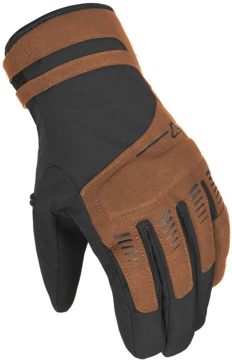 Macna Dim RTX Motorhandschoenen - Zwart/Bruin 3XL