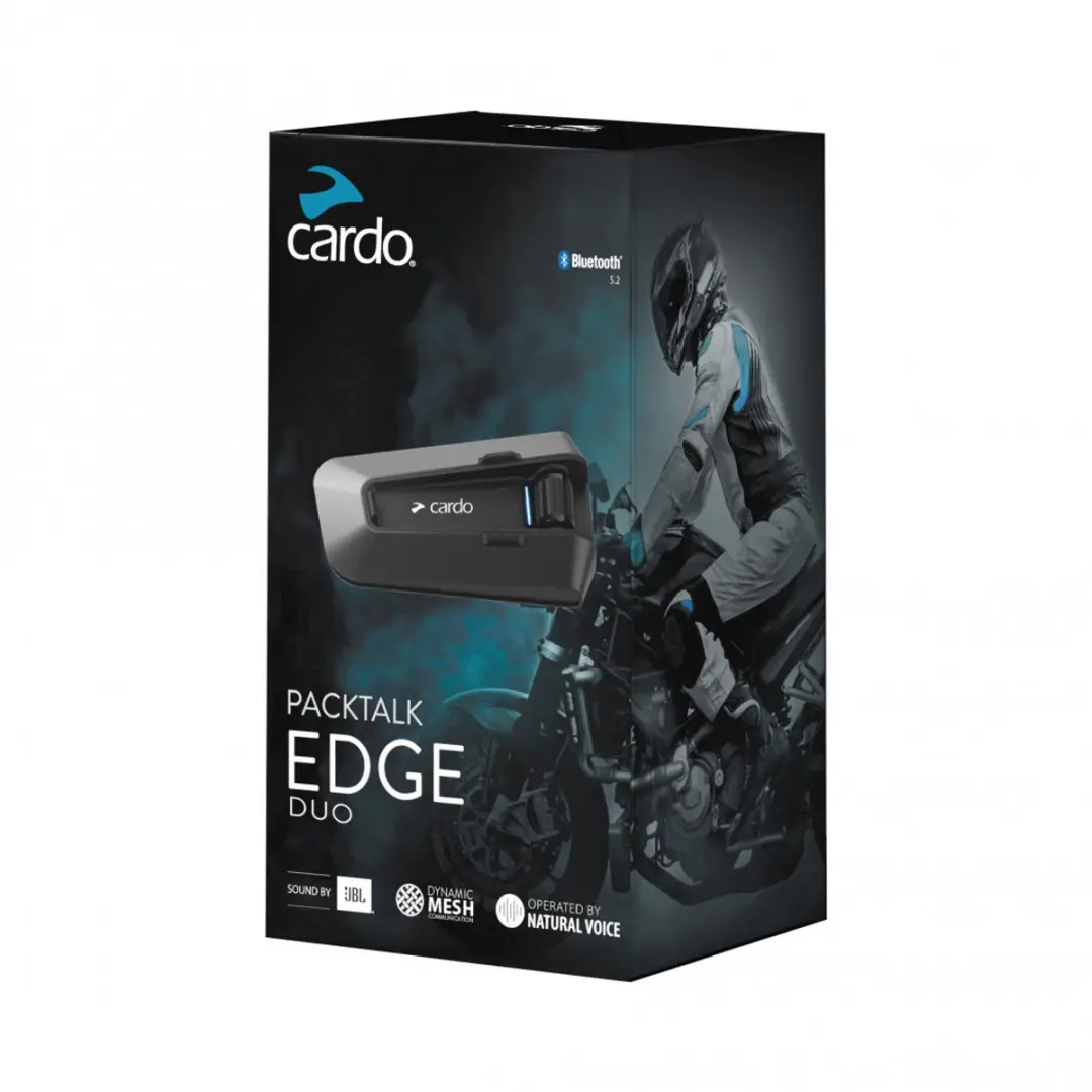 Cardo Packtalk Edge Dual Bluetooth Communicatiesysteem