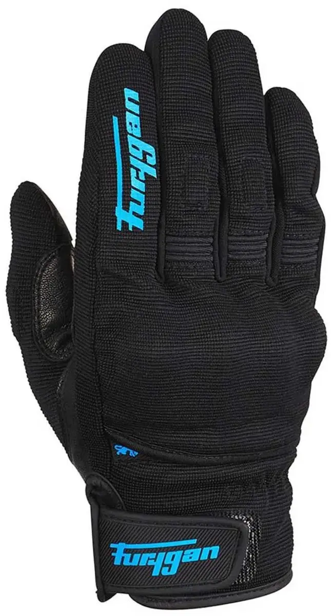 Furygan Damen Motorhandschuhe 4486-553 Jet Lady D3O - S - Black/Turquoise