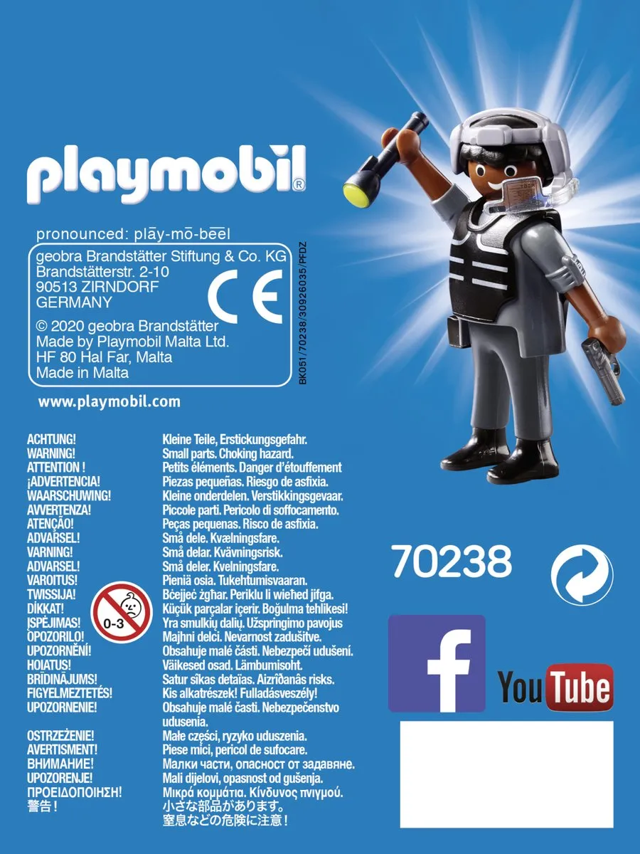 Playmobil SIE-Agent 70238 - Multicolor