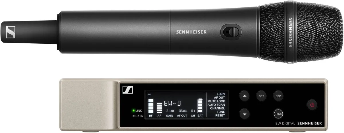 Sennheiser EW-D 835-S Draadloos Handheld Systeem 470,2–526 MHz